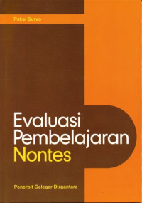 Image of Evaluasi Pembelajaran Nontes