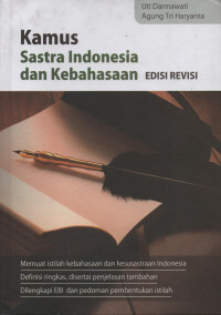 Image of Kamus Sastra Indonesia dan Kebahasaan