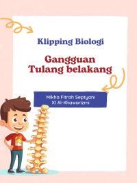 Image of Kliping: Gangguan Tulang Belakang