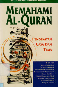 Image of Memahami Al-Qur'an: Pendekatan Gaya dan Tema