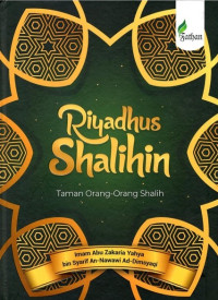 Image of Riyadhus Shalihin Taman Orang Orang Shalih